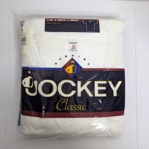 NWT Jockey VNeck Tshirt 100% Cotton 3 Pack XL